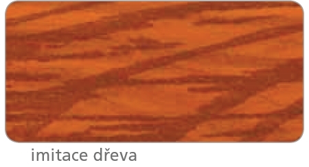 imitace dřeva lakovaná